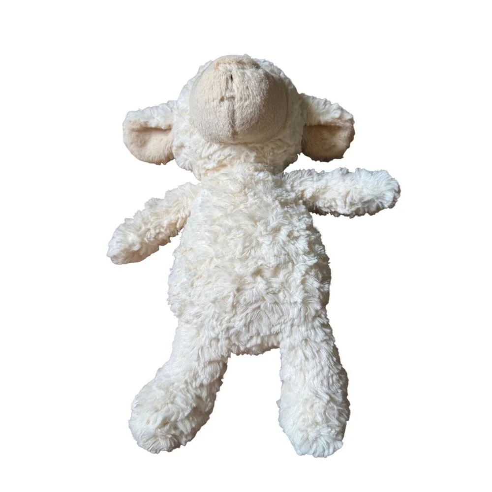 Mary Meyer Again Friends Lamb Sheep Plush Cream Curly Stuffed Animal 13